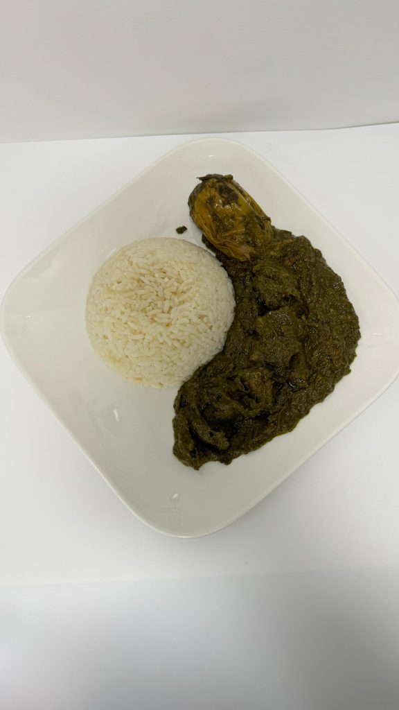 Sauce manioc - cuisine guinéenne